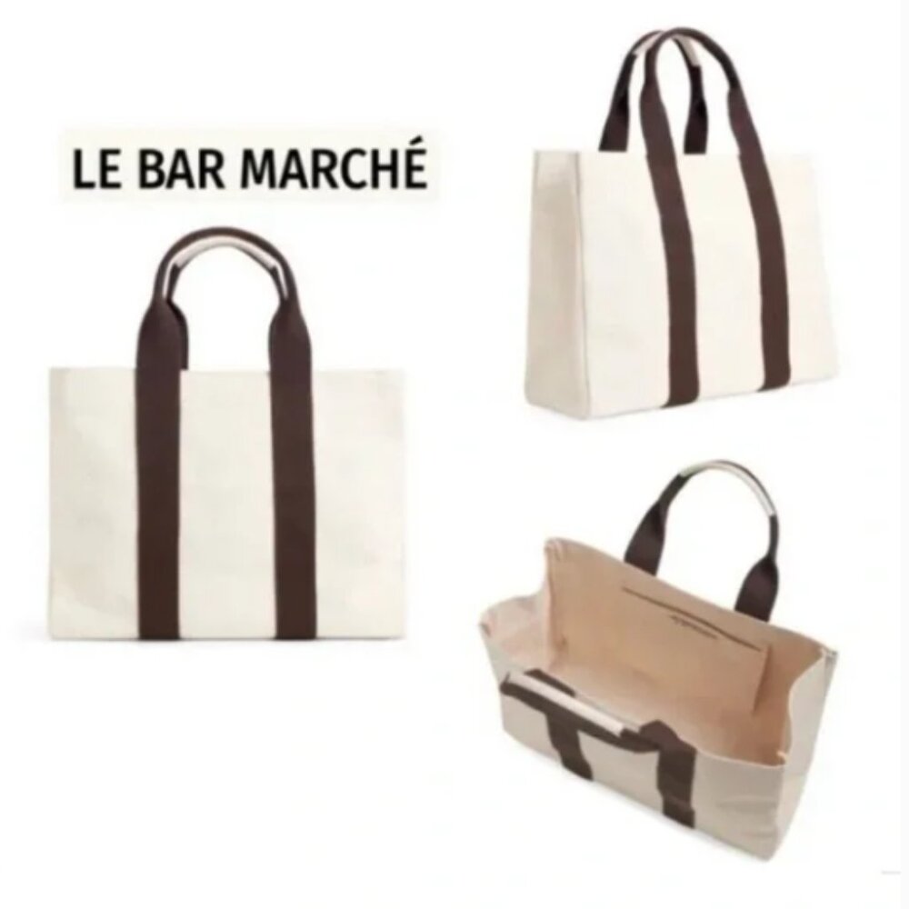 NWT Le Bar Marche x Rachel Zoe Beach Tote Limited Release